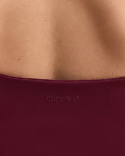 Shape Seamless Strap Singlet Merlot