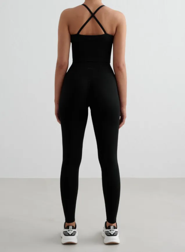 Shape Seamless Tights Black