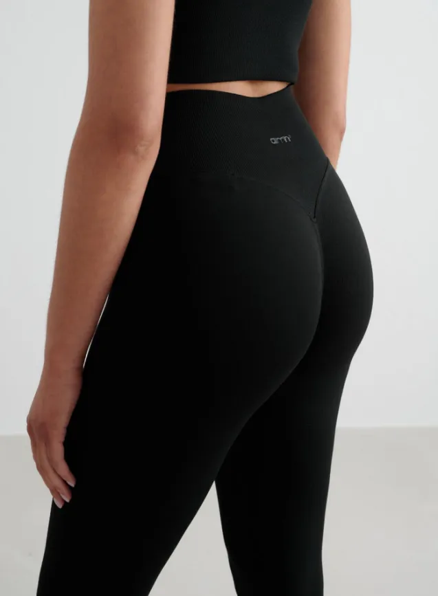 Shape Seamless Tights Black