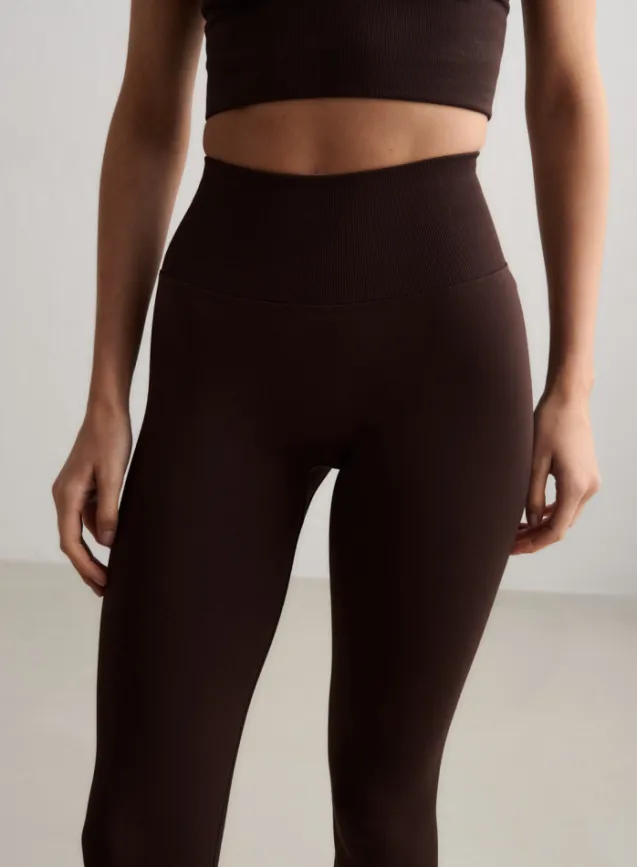 Shape Seamless Tights Chocolate