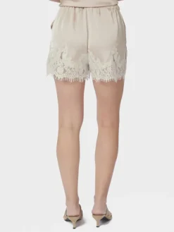 Siena Lace Shorts Champagne