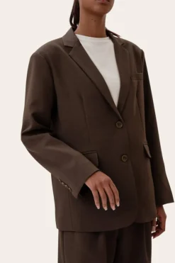 Signatureic Blazer Dark Brown