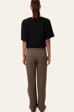 Signatureic Pants Dark Brown