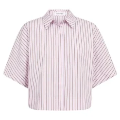 Sigrid Stripe SS Shirt Rosebloom