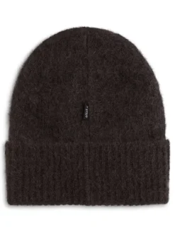 Silje Chunky Hat Dark Brown