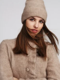 Silje Chunky Hat Hazel Beige