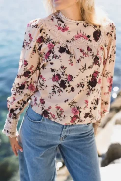 Sille LS Top Birch Sille Print