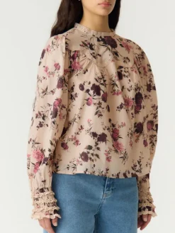 Sille LS Top Birch Sille Print