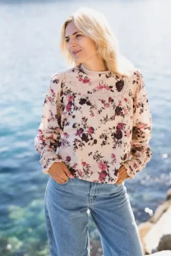 Sille LS Top Birch Sille Print