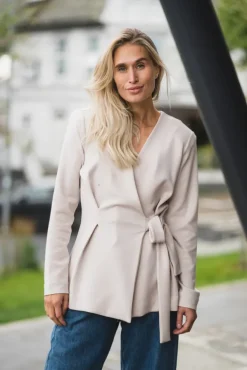 Simi Vincent Belt Jacket Haze