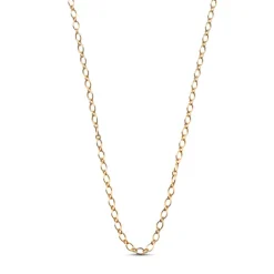 Simple Charm Necklace Gold