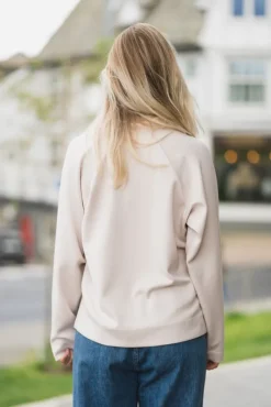 Sim Vincent Polo Blouse Haze