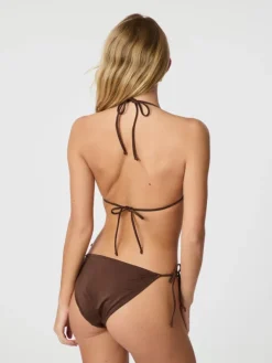 Skin Shell Bikini Top Brown