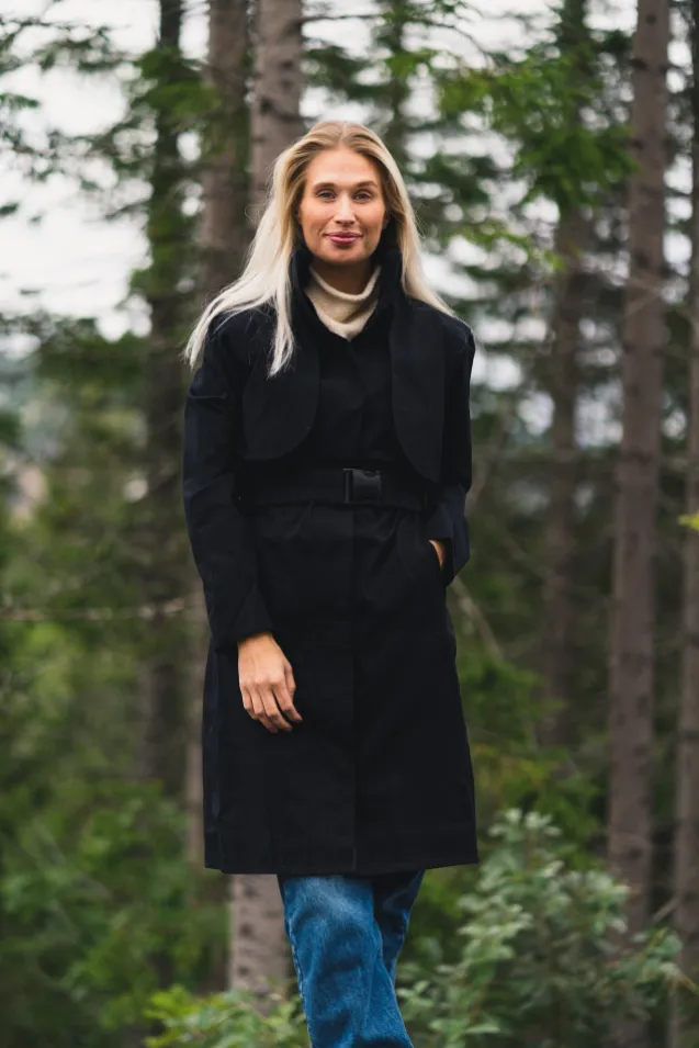 Skyet Coat New Black