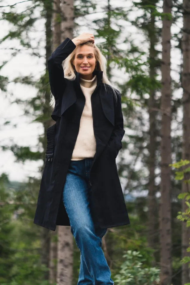 Skyet Coat New Black