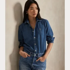 Slim Fit Denim Shirt Merced Wash