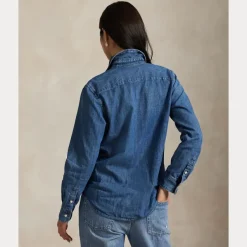 Slim Fit Denim Shirt Merced Wash