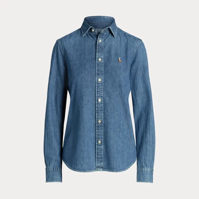 Slim Fit Denim Shirt Merced Wash