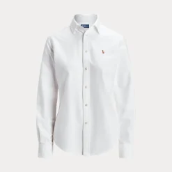 Slim Fit Oxford Shirt White