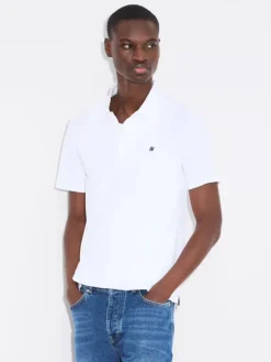 Slim Pique White