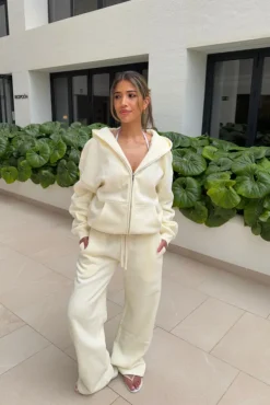 SÒL Wide Leg Joggers Citrus