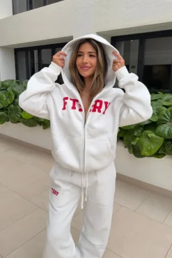 SÒL Zip Hoodie Coconut