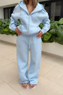 SÒL Zip Hoodie Sea Salt