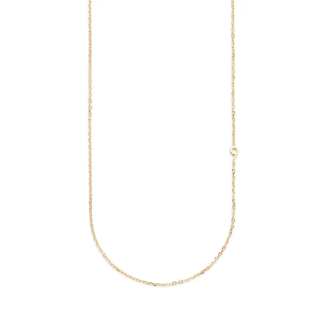Small Number Necklace Gold - 50L - 9
