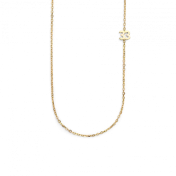 Small Number Necklace Gold - 50L - 33