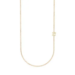 Small Number Necklace Gold - 50L - 22