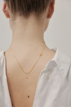 Small Number Necklace Gold - 50L - 22