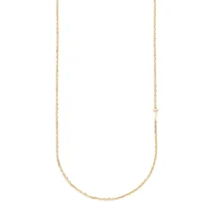 Small Number Necklace Gold - 40L - 7