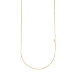 Small Number Necklace Gold - 40L - 4