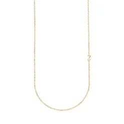 Small Number Necklace Gold - 40L - 2