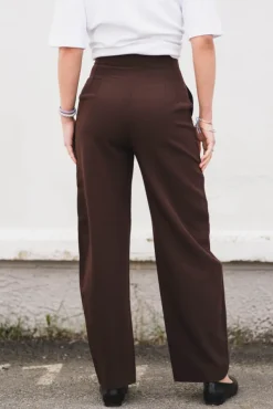 Smooth Barrel Pants Cocoa Brown