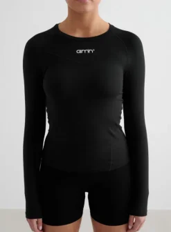 Soft Basic Long Sleeve Black