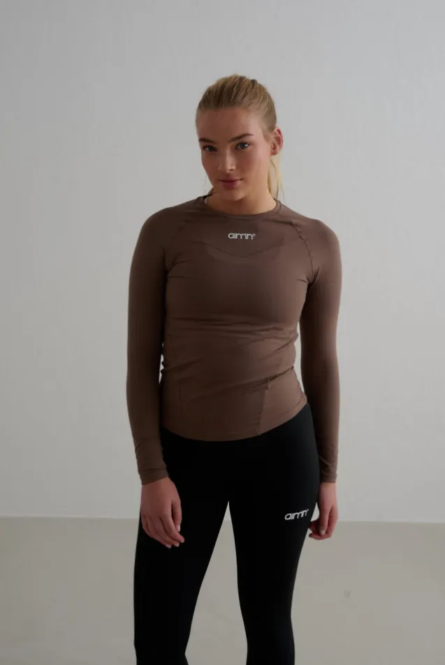 Soft Basic Long Sleeve Macchiato