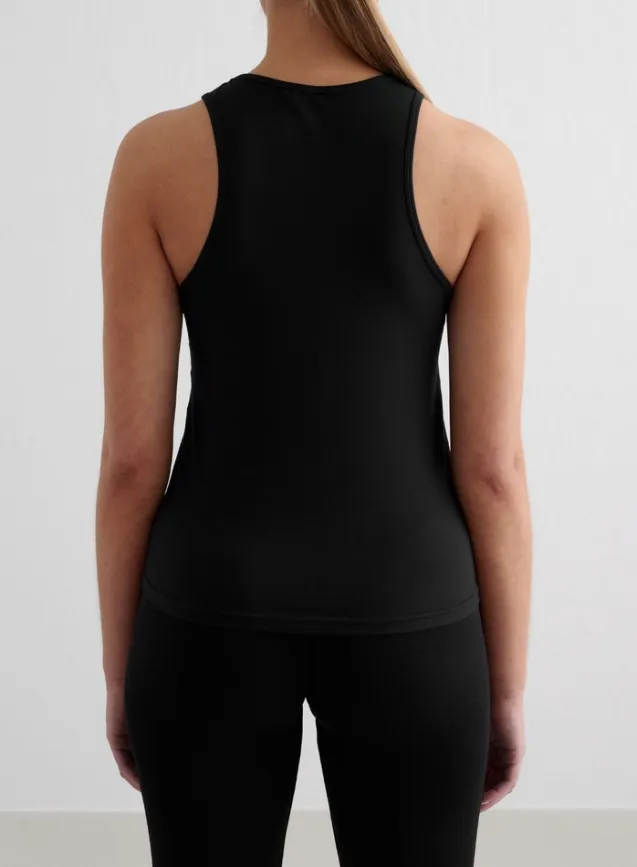 Soft Basic Singlet Black