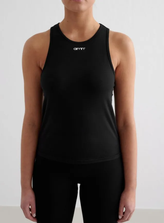 Soft Basic Singlet Black