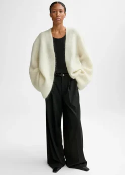 Solange Mohair Cardigan Eggshell