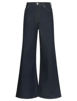 Solia Ada Wide Jeans Dark Blue Wash