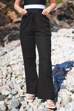 Sonar Linen Pants Black