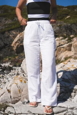 Sonar Linen Pants White