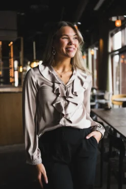 Sophia Blouse Semi Rich Shell