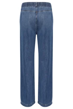 Sophina Pullon Pants Washed Denim