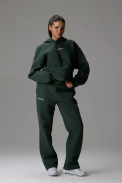 Sports Studio Straight Leg Joggers Evergreen