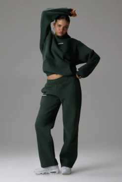 Sports Studio Straight Leg Joggers Evergreen