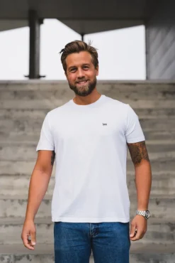SS Patch Logo Tee White
