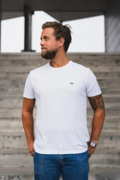 SS Patch Logo Tee White