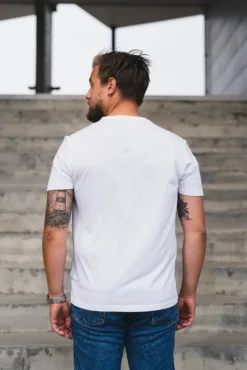 SS Patch Logo Tee White